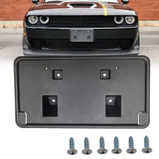For 2015-2022 Dodge Challenger Front License Plate Tag Holder Mounting Bracket