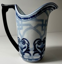 Collectible Windsor Creamer By Bombay Blue White China
