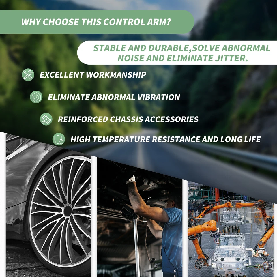 Braço de controle inferior dianteiro junta esférica adequada para 2007-2015 CADILLAC ESCALADE ESV - Imagem 3 de 4