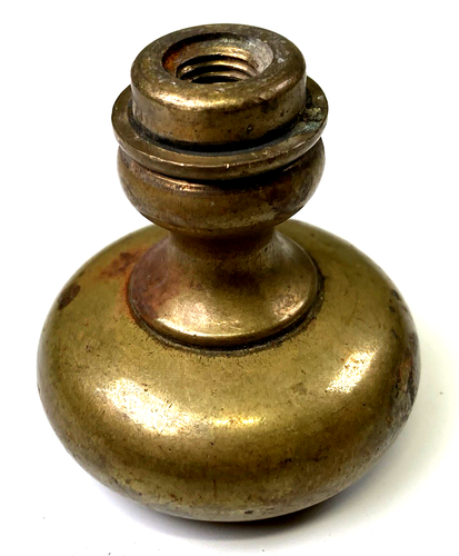 2 " Antique, Brass Door Knob, See photos, Free Shipping - Picture 9 of 14