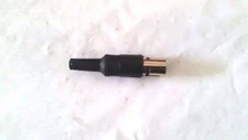 GC ELECTRONICS 33-956  6 PIN 240 DEG DIN PLUG MALE BLACK PLASTIC 