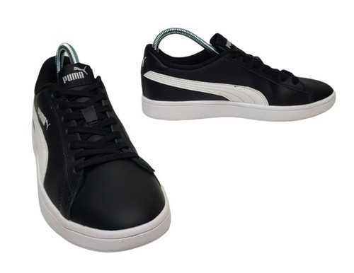 puma smash leather black
