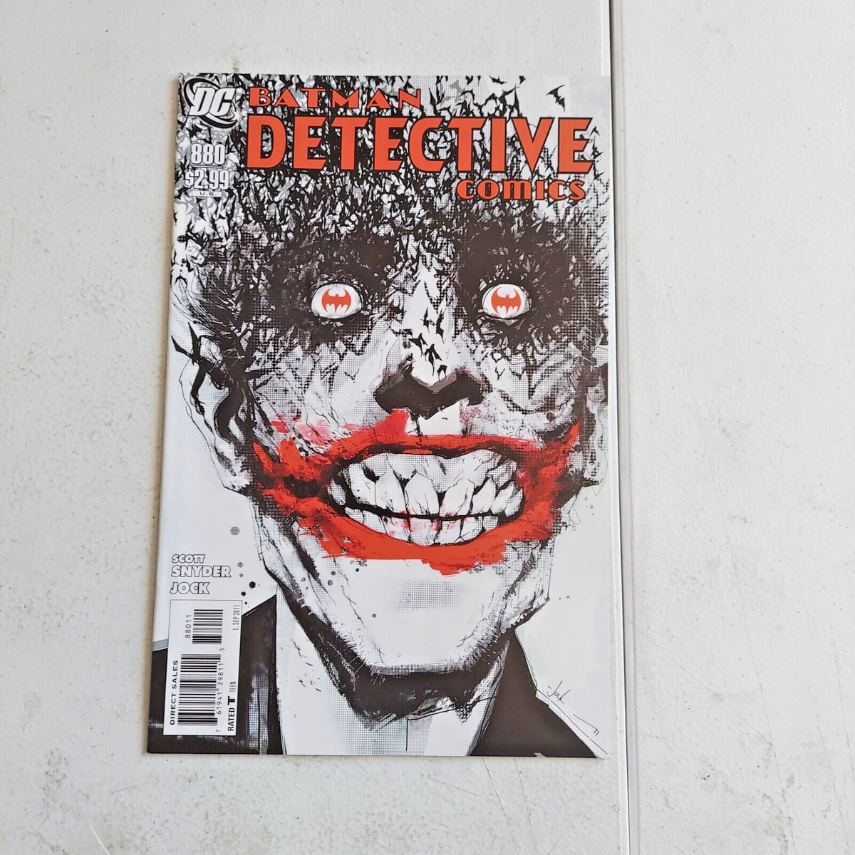 Detective Comics #880 Scott Snyder Jock Variant Joker Classic