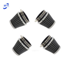 4 Pcs Carburetor Air Filter Cone 54mm Cleaner Intake Pod Motorcycle Atv Quad 4 Pcs Carburetor Air Filter Cone 54mm Cleaner Intake Pod Motorcycle Atv Quad
