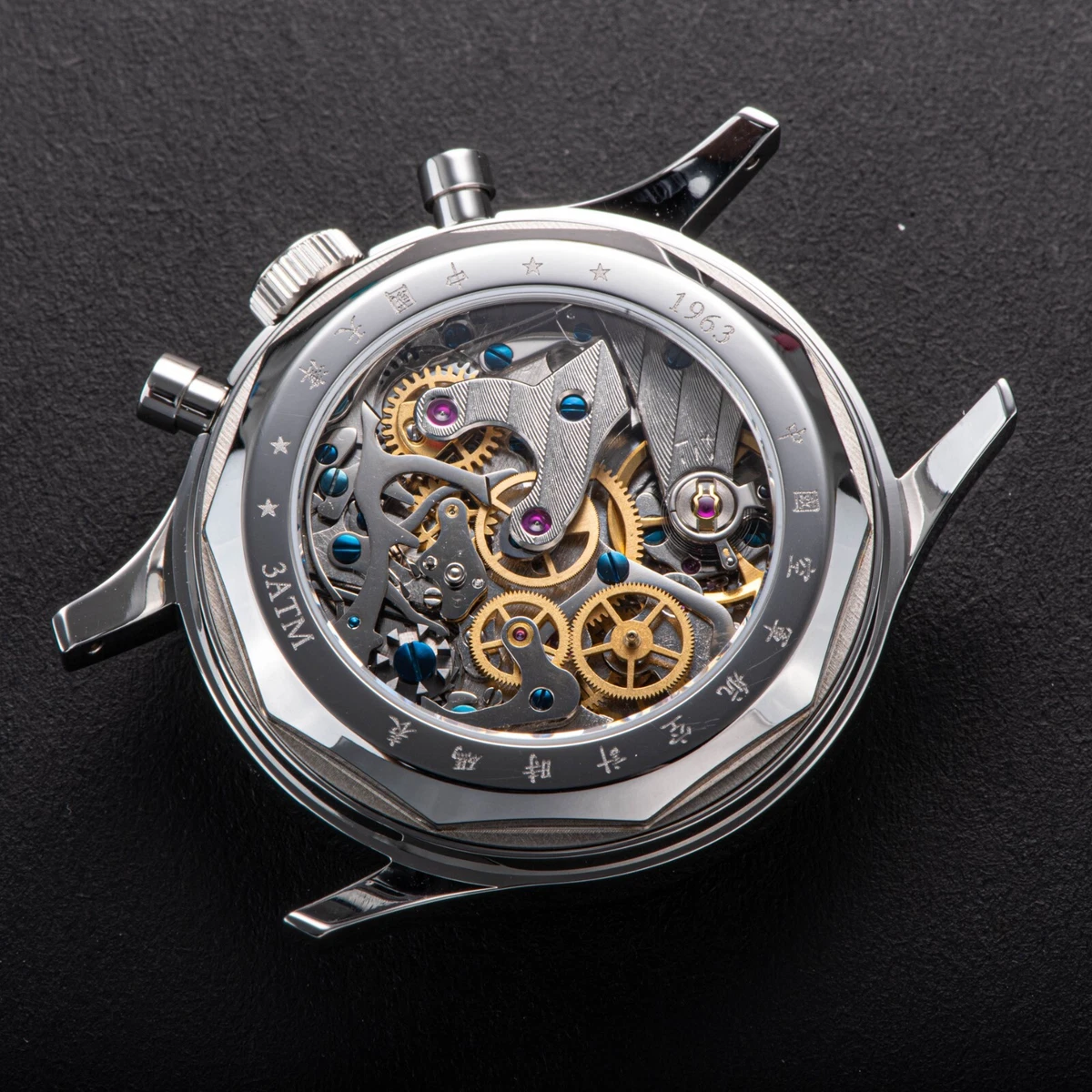 Seagull 1963 hand hotsell wind mechanical chronograph