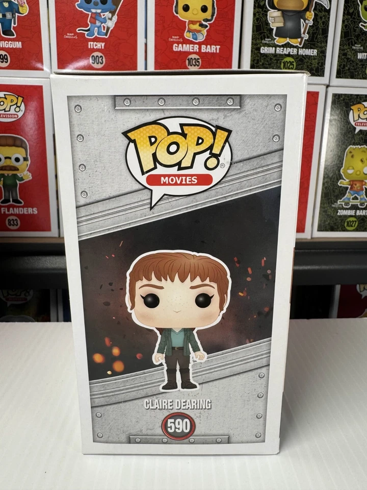 Funko Pop! Películas: Jurassic World Fallen Kingdom Claire Dearing #590 Foto 4 de 4