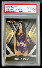 Billie Kay Signed 2017 Topps WWE NXT Roster Trading Card #8 PSA DNA Slabbed