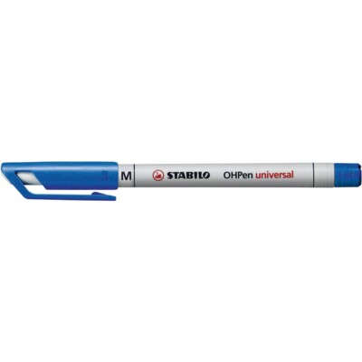 STABILO OHPen universal Folienstifte rot 1,0 mm non-permanent, 10 St. >> büroshop24