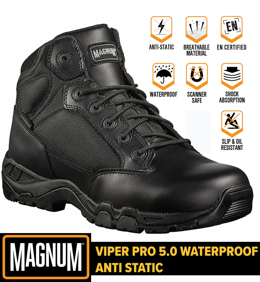 Magnum viper pro 5.0 side zip sales