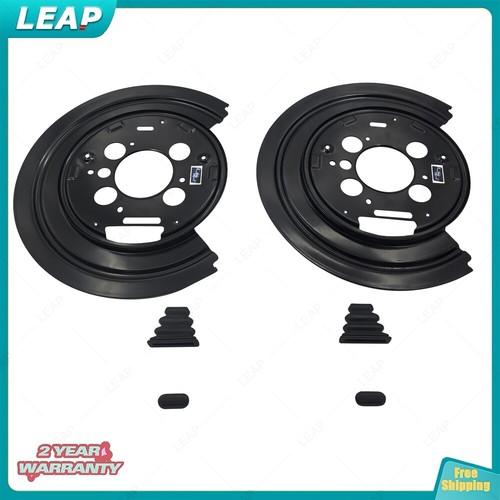 For 2008-2012 Dodge Ram Durango Chrysler Aspen Rear Pair of Brake Backing Plate - Picture 5 of 8