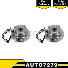 Mevotech BXT Front 2PCS Wheel Bearing and Hub Assembly For Chevrolet GMC Hummer