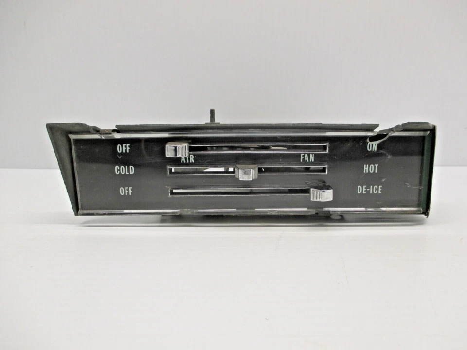 Chevrolet Chevelle 1968 GM USADO CONJUNTO DE CARCASA DE CONTROL DE CALEFACCIÓN #3938542 #2 Foto 3 de 4