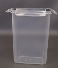 Pantry Food Storage Containers Clear Dry Organizers Assorted Size with Lids