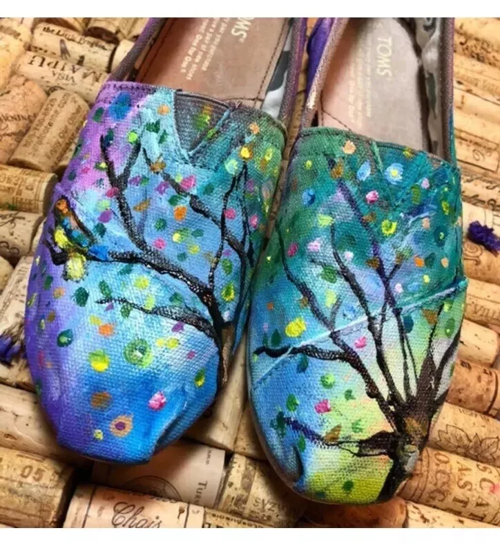 Custom toms best sale shoes