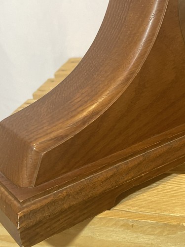 Vintage Altona Westminster Mahogany Infinity Chime Mantle Clock - 17"L x 7.5"H - Picture 9 of 9