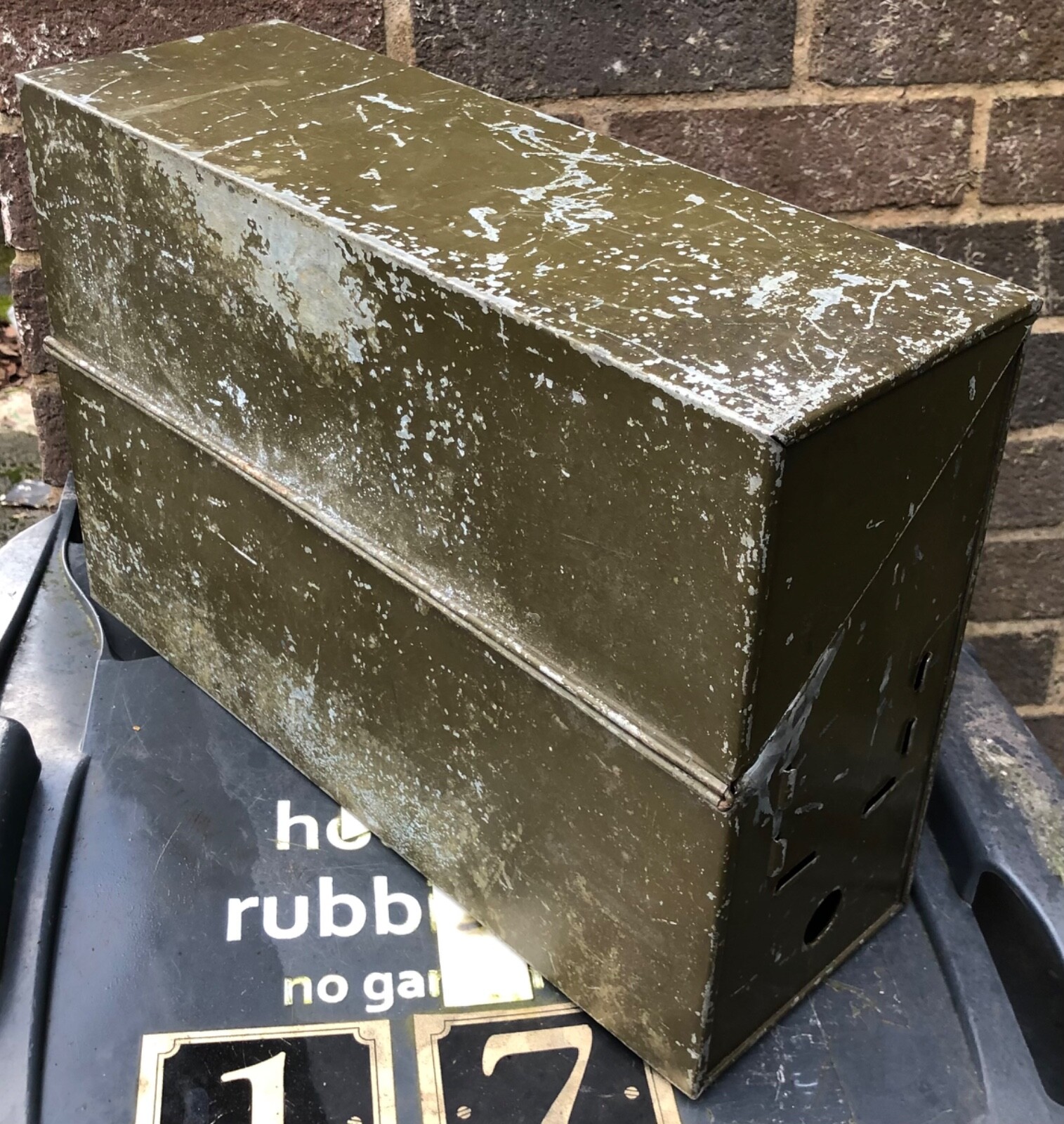 Metal storage box eBay