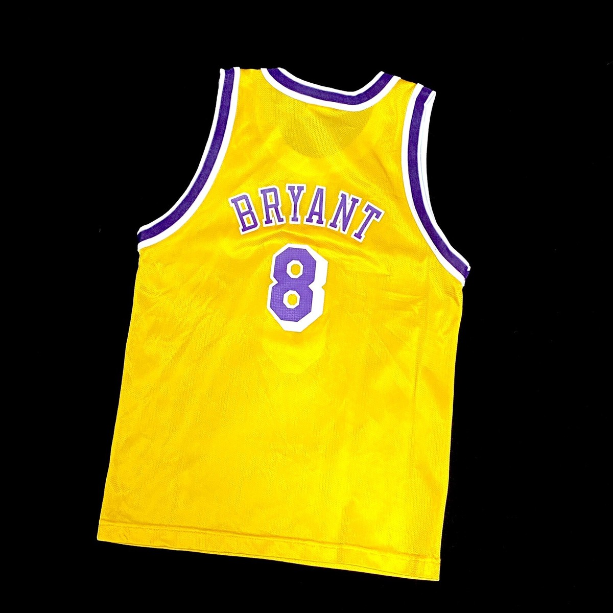 Maillot Vintage Kobe Bryant Lakers Années 90 - Pro Player - Taille M (10/12 Ans) - Neuf Avec étiquettes - Pour Jeune Fan