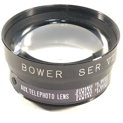 Bower Series VII Aux Telephoto Lens With Case,  Japan