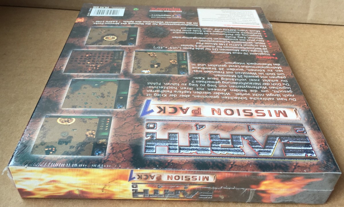 Earth 2140 PC FR Big Box grosse boite/notice