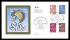 Mayfairstamps France FDC 2006 Marianne and Flower Design First Day Cover aaw_932