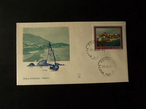 tourism Isola d'Ischia FDC Italy 1976