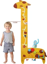 Activity Wall Panels for Toddlers,7 Activities Multifunctional Busy Board Wooden