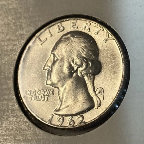 (A1) 1962-D Washington Quarter Uncirculated BU 90% Silver