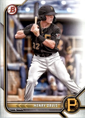 2022 Bowman Prospects #BP148 Henry Davis - BB