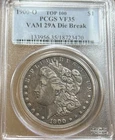 1900-O Morgan Silver Dollar PCGS VF35 VAM 29A Die Break - Nicley Colored