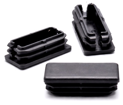 1-1/2'' x 1'' Rectangular Tube Inserts End Caps Steel Frames Trailers Racks
