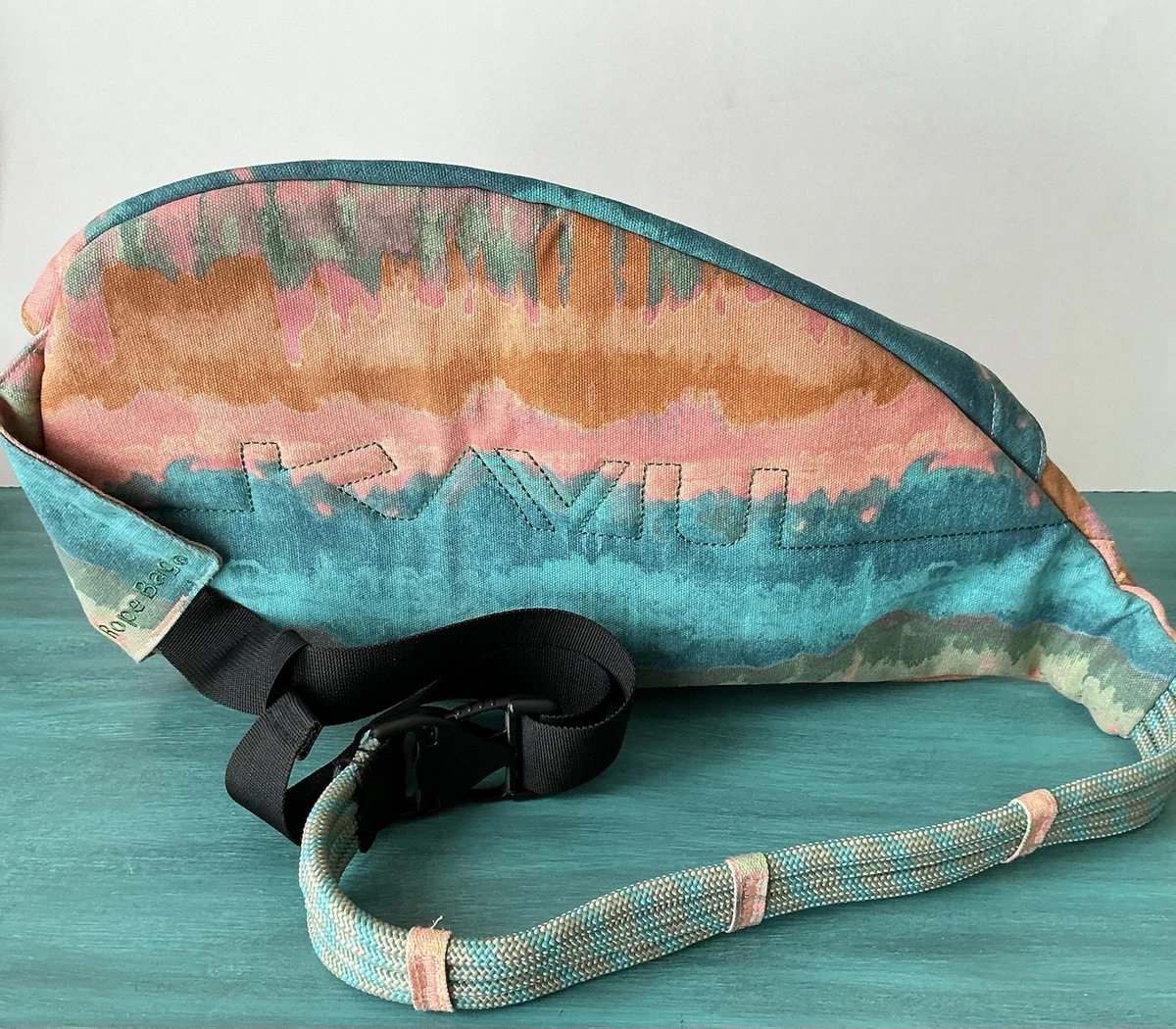 Kavu Pastel Rare Vintage Wild Woods Print Backpack (Large) KAVU Animal Print Backpacks for Women for sale | eBay main image 3