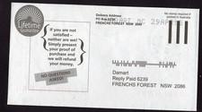 EVANDALE, Tasmania 7215 postmarked on complete cover dated 29 APR 2013