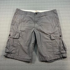 Dockers Gray Cargo Shorts Men's Size 36