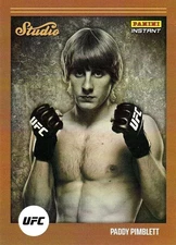 2022 Panini Instant UFC Paddy Pimblett ROOKIE STUDIO 1/125 SP Lightweight #31 RC