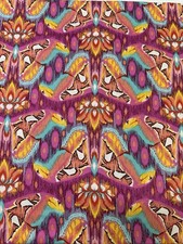 18" x 21" Fat Quarter FQ Tula Pink Eden Atlas Cotton Fabric OOP