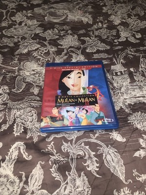 Mulan / Mulan II: 2-Movie Collection (Blu-ray & DVD 2004) 3 Discs !! DISNEY