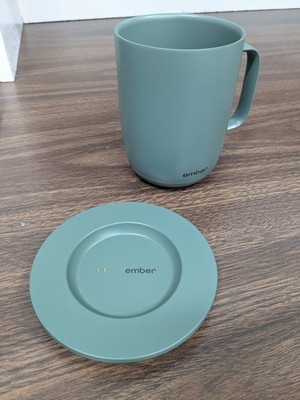 Ember Mug 2 Sage Green 14 oz Temperature Control Smart Coffee Mug