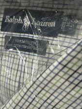 VTG Polo Ralph Lauren Cotton Yarmouth Pinpoint Button Down Men s 16-34/35 NWT