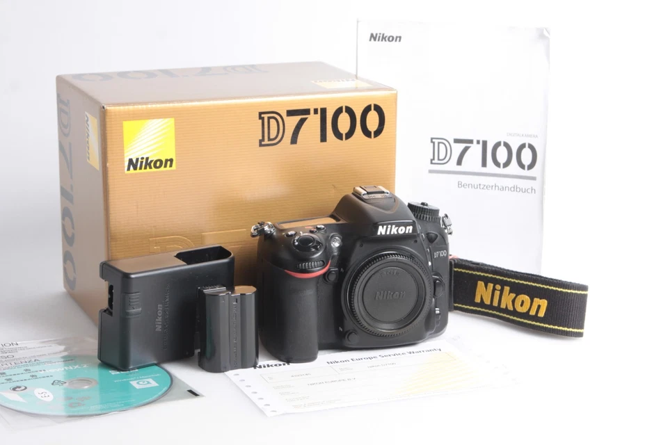 Nikon D7100 Gehäuse Body Black DSLR Kamera