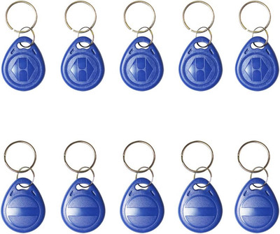 10 PCS Writable 125Khz RFID Key Fob Proximity ID Card Token Tag Rewritable T5577