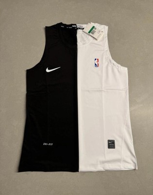 nike pro breathe nba basketball compression tank top
