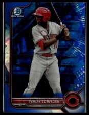 2022 Bowman Draft Sapphire Edition Yerlin Confidan