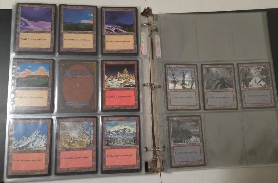 Magic The Gathering Vintage Ice Age Complete Set 383 cards MTG  NM/LP - Image 2 of 4