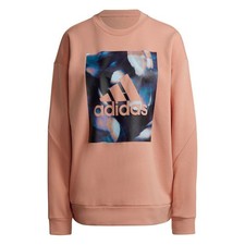 Sweatshirts women Adidas Youforyou HA2431 Blue-Pink