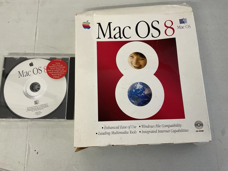 Apple Mac OS 8 Install CD – Original Vintage Macintosh System Disc - Image 2 of 4