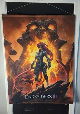 Darksiders III 3 Apocalypse Edition Fury Wall Scroll 30'' X 40'' Banner Tapestry 