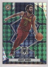 2021-22 Panini Mosaic Green Mosaic Prizm Ricky Rubio #128 f2v