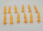 GI JOE 1990 GENERAL Vehicle LARGE MISSILE Complete SET OF 12 Original Parts