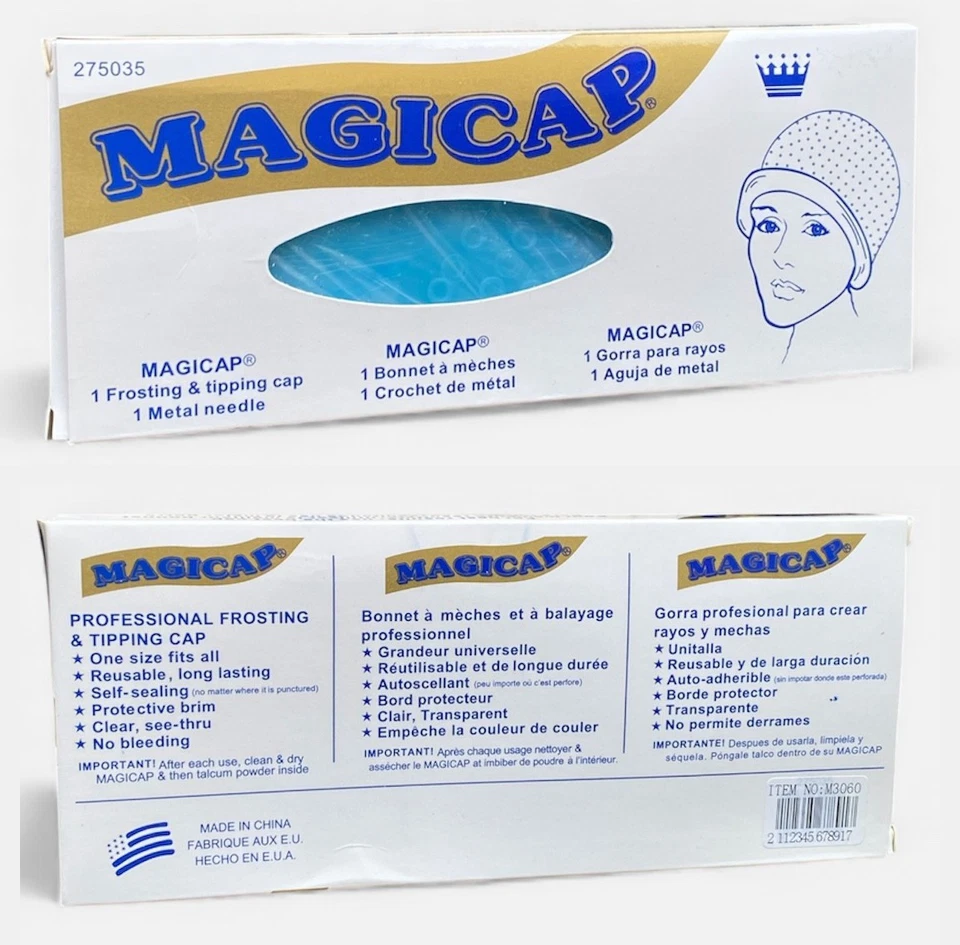Magic Collection Silicon Highlighting Cap & Hook Kit Frosting & Tipping Cap