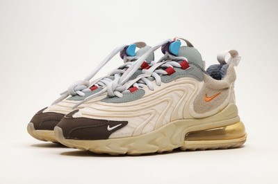 Travis Scott x Nike Air Max 270 React ENG Cactus Trails. Size 5Y - WMN 6 1/2